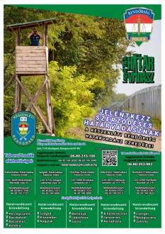 Jelentkezz szerződéses határvadásznak! – a Készenléti Rendőrség pályázati felhívása