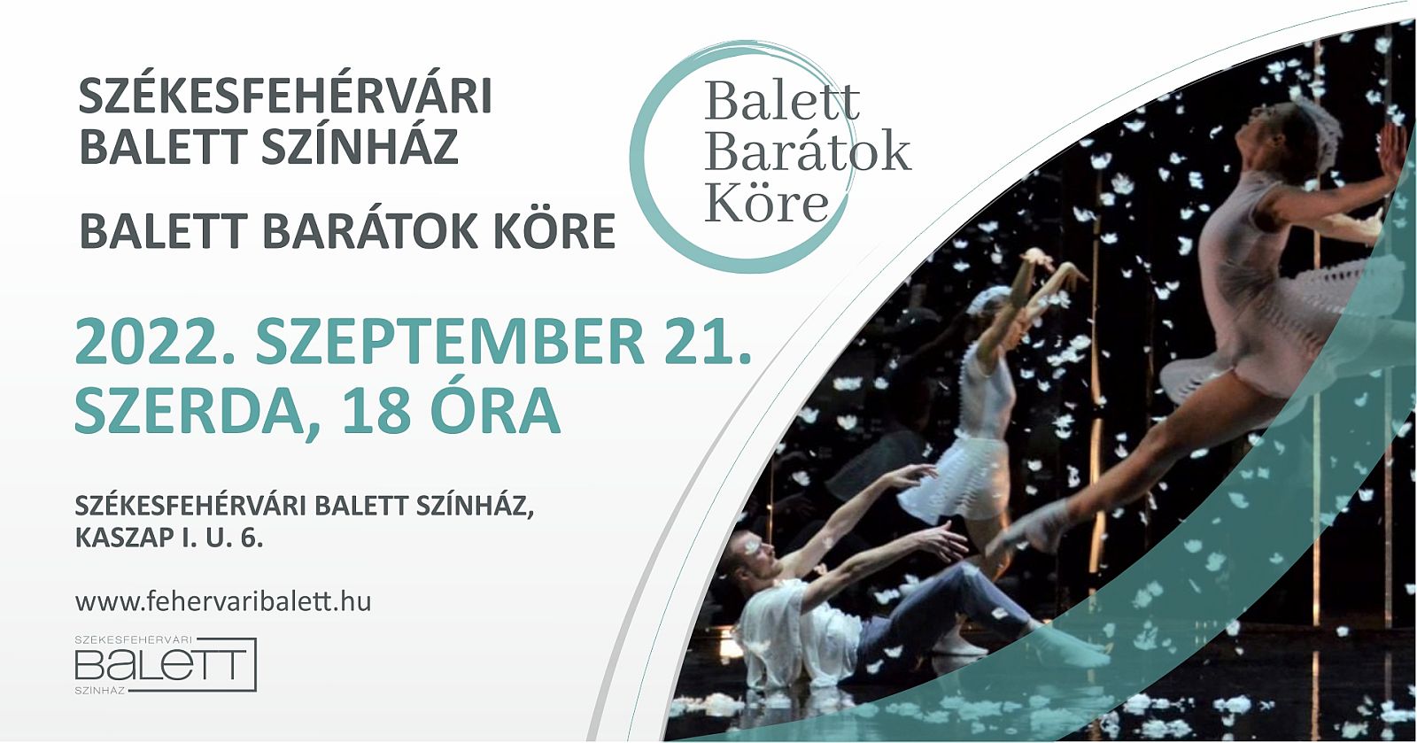 Székesfehérvári Balett Színház - szeptemberi közönségtalálkozók