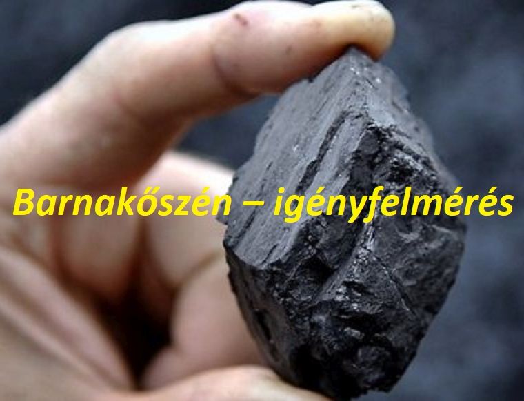 Lakossági barnakőszén igényfelmérés – szeptember 28. a határidő