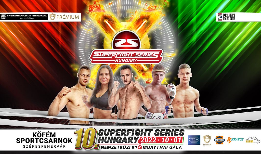 Székesfehérváron jubilálnak - elképesztő show-t ígér Superfight Series Hungary októberi gálája