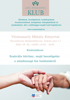 Szakrális körtánc és beszélgetés az Ars Moriendi Klubban