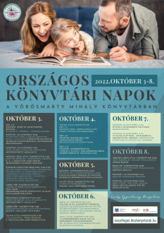 Esély, Egyenlőség, Könyvtár – Országos Könyvtári Napok október 3-9-e között Fehérváron