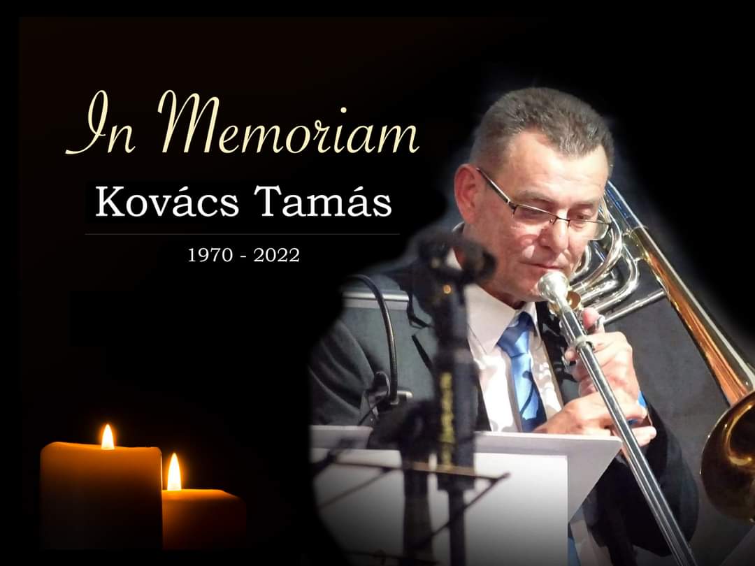 Október 4-én búcsúztatják Kovács Tamást, a Hermann zeneiskola pedagógusát