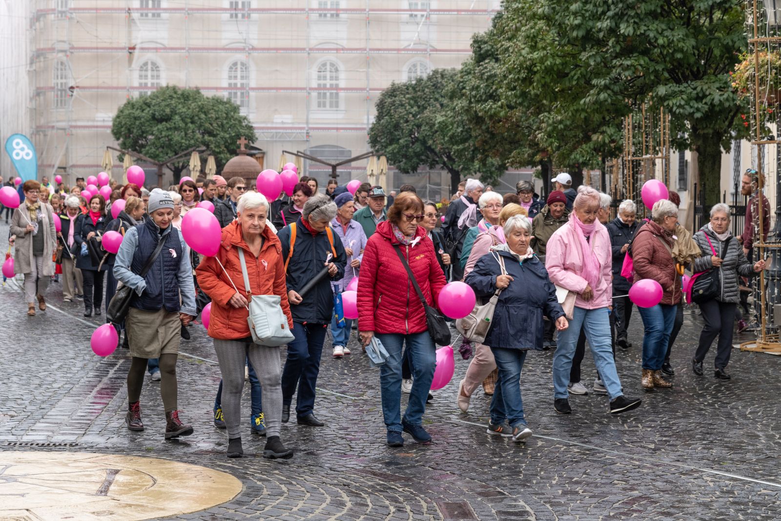Együtt az egészségért - mellrák elleni séta a Belvárosban