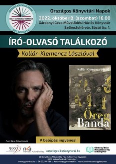 A Kistehéntől a szépprózáig - Kollár-Klemencz László ma a Gárdonyiban!