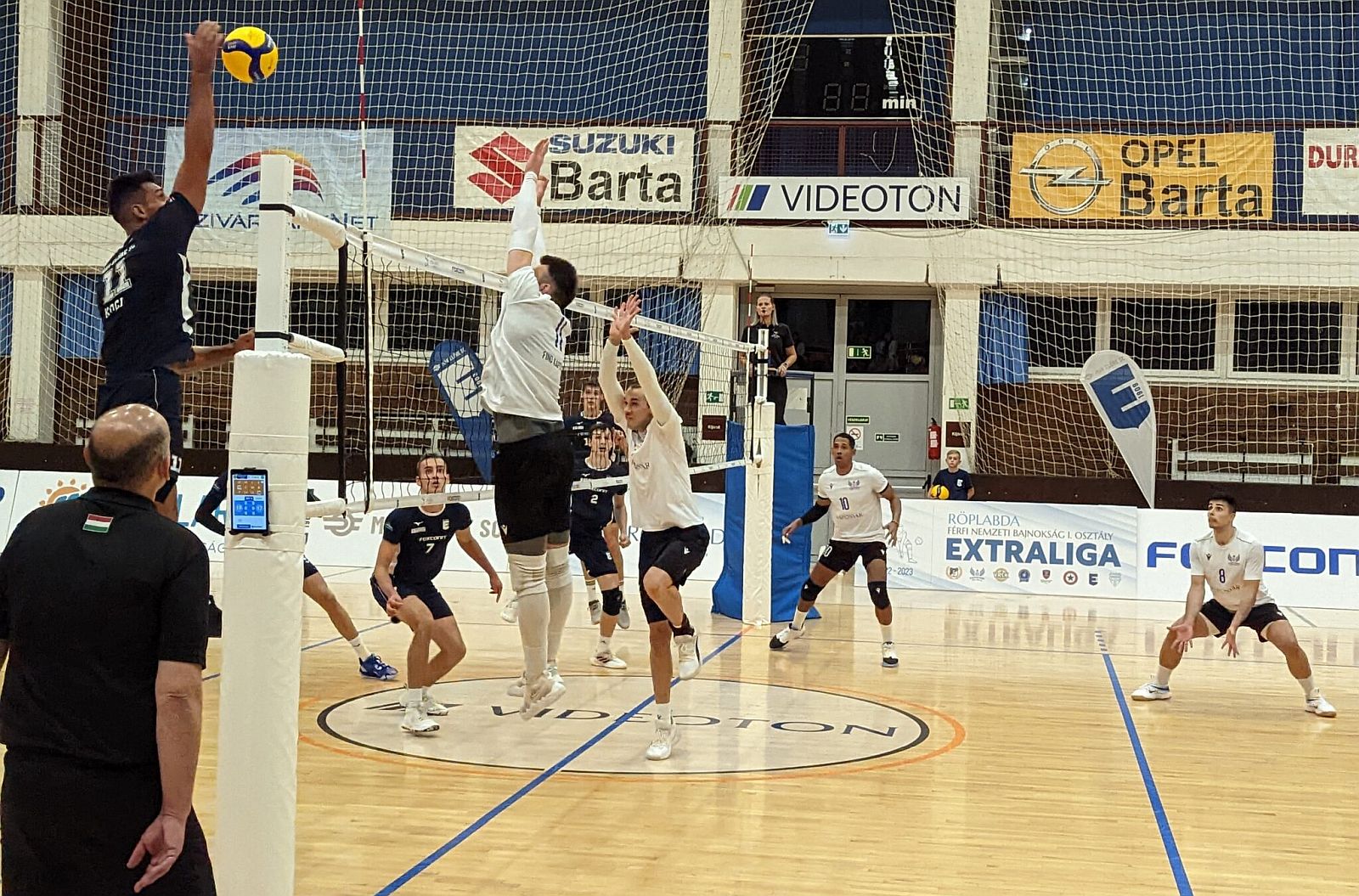 Óriásit küzdött a MÁV Előre SC-Foxconn és pontot raboltak a Kaposvártól