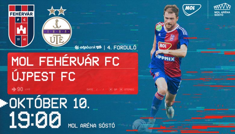 Az Újpestet fogadja ma a Vidi a Sóstón az OTP Bank Ligában