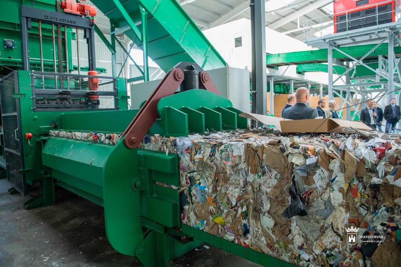 Az ország legmodernebb hulladékgazdálkodási gépsora indul Csalán