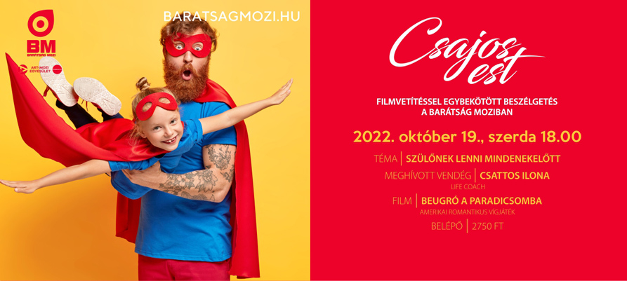 Szülőnek lenni mindenekelőtt - komoly témáról lesz szó a Csajos esten