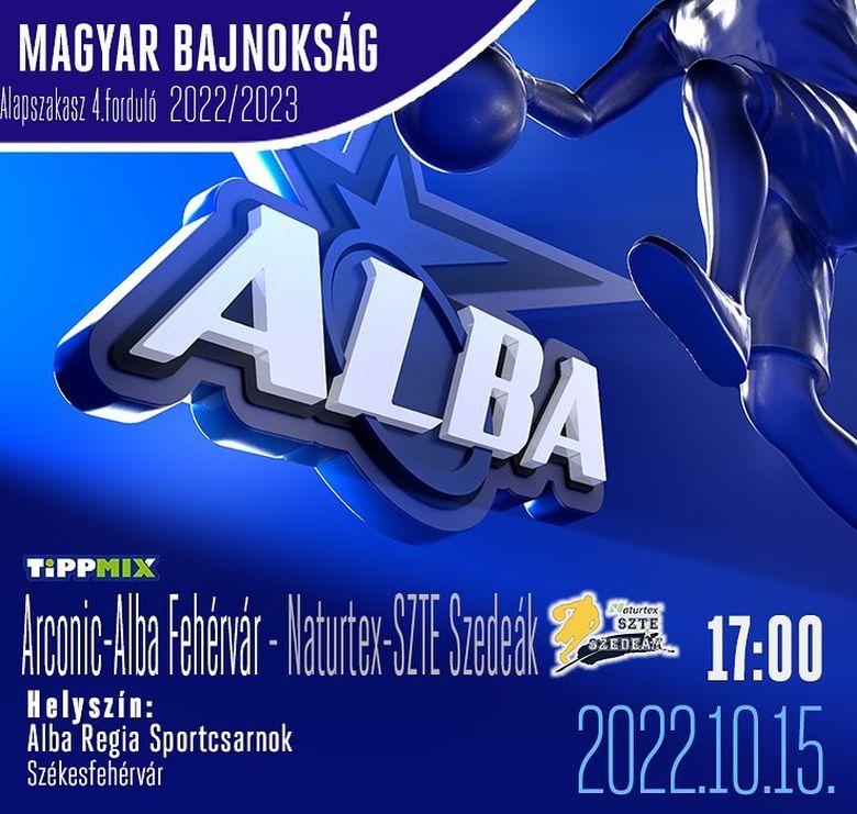 A Szedeákot fogadja az Arconic-Alba Fehérvár szombaton