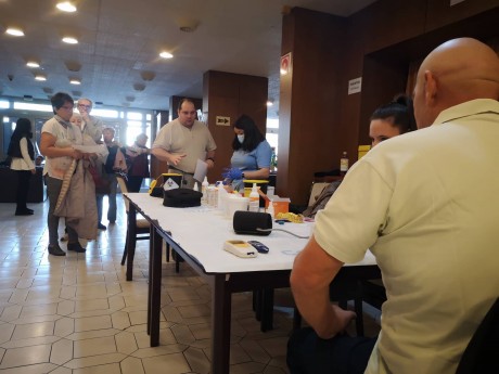 A Köfém Művelődési Házban várták az egészségügyi szűrésekre érkezőket