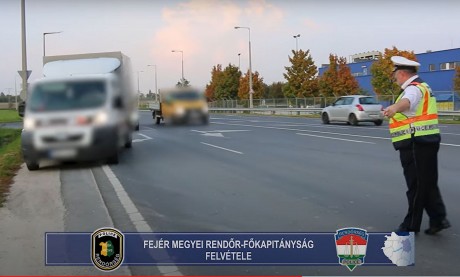 Teherautókat és buszokat ellenőriztek megyeszerte a rendőrök