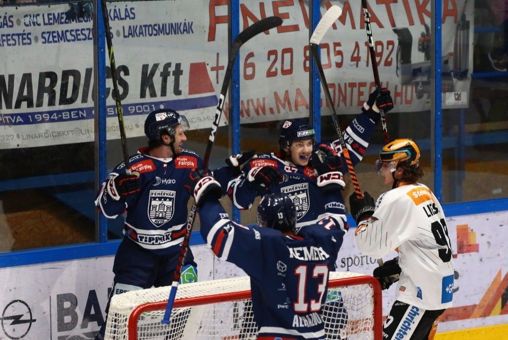 Osztrák jégkorongliga: nagy csatában győzött a Hydro Fehérvár AV19 a Linz ellen
