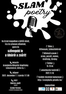 Slam poetry pályázatot hirdetett fiataloknak az Aranybulla Könyvtár