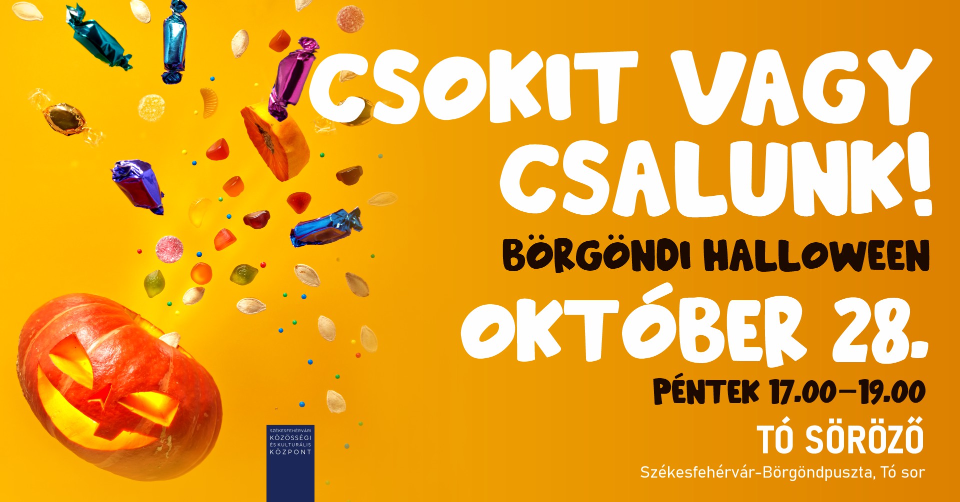 Csokit vagy csalunk! - Börgöndi Halloween pénteken a Tó Sörözőben