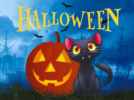 Kölyök Halloween és kísértet séta a Hiemer-házban