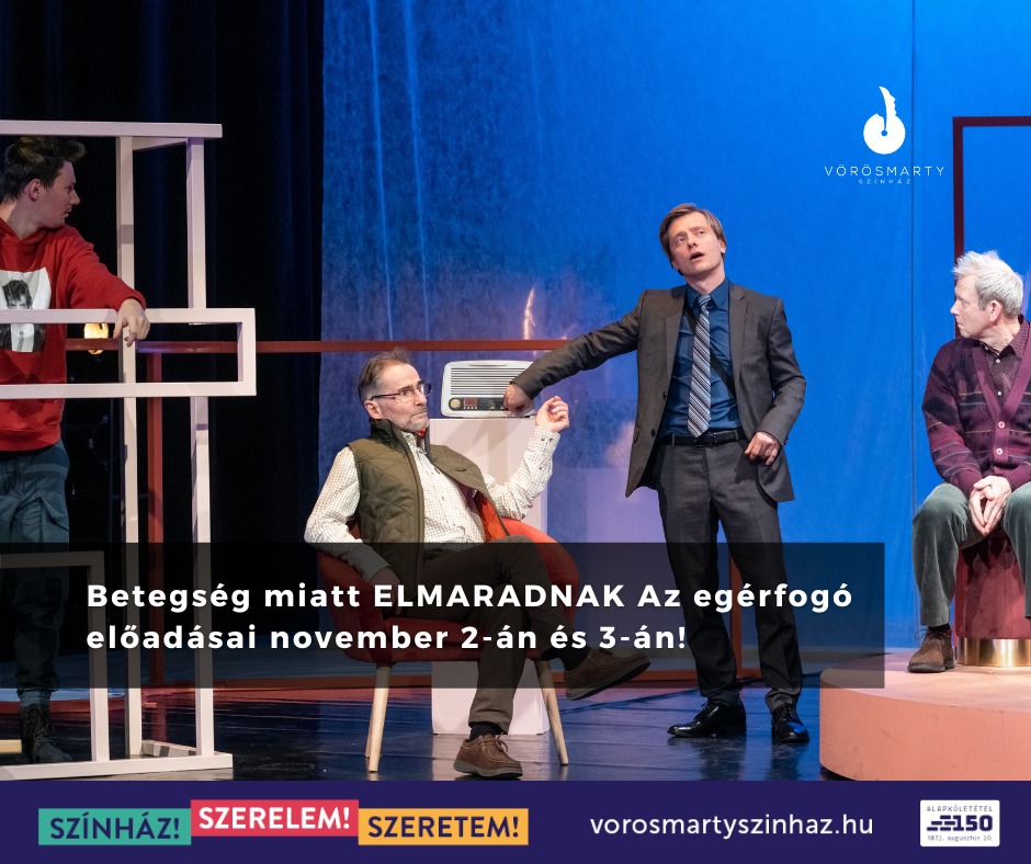Elmaradnak Az egérfogó előadásai a Vörösmarty Színházban