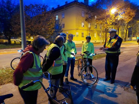 Légy látható két keréken is! - figyelemfelhívó akciót szervezett a rendőrség