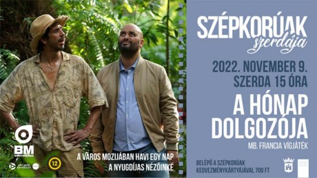 A hónap dolgozója - francia vígjáték a Szépkorúak szerdáján