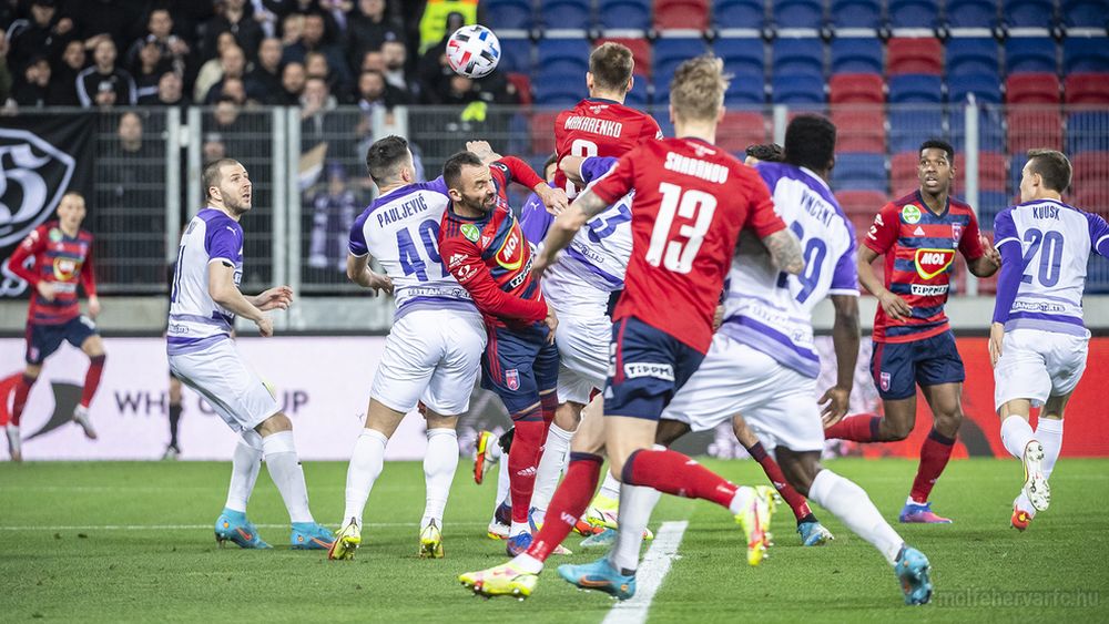 Újpestre látogat a MOL Fehérvár FC csapata a 15. fordulóban