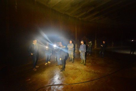 Takarítják és fertőtlenítik az ötmillió literes ivóvíztartályt az Öreghegyen