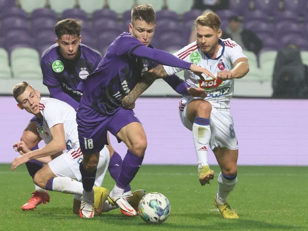 Kikapott a MOL Fehérvár FC labdarúgócsapata Újpesten