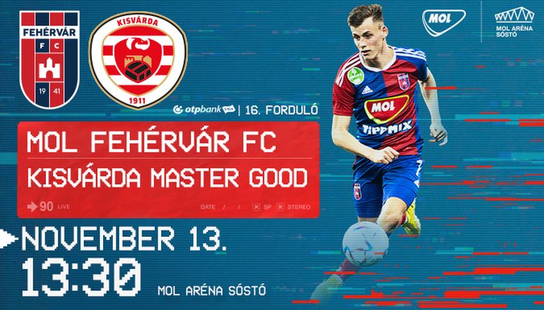 A Kisvárda ellen zárja az évet a MOL Fehérvár FC