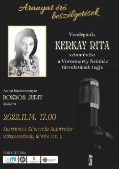 Aranyat érő beszélgetések - Kerkay Rita az Aranybulla könyvtárban