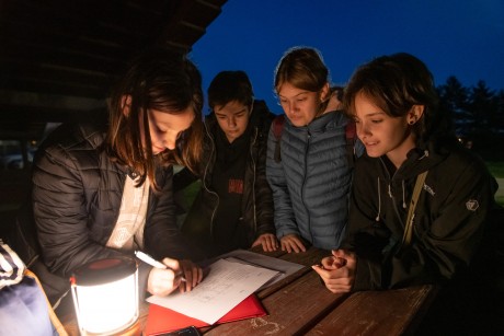 Kalandos éjszakai túra Sóstón - 31 csapat mérte össze tudását