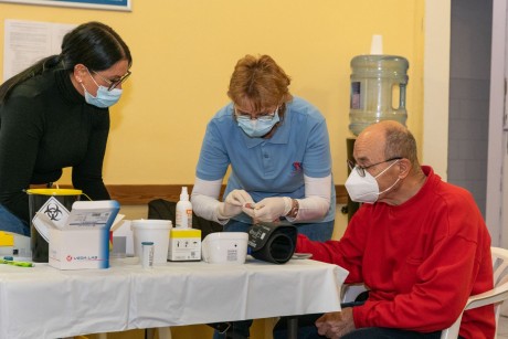 Egy híján százan vettek részt a férfi szűrőnapon
