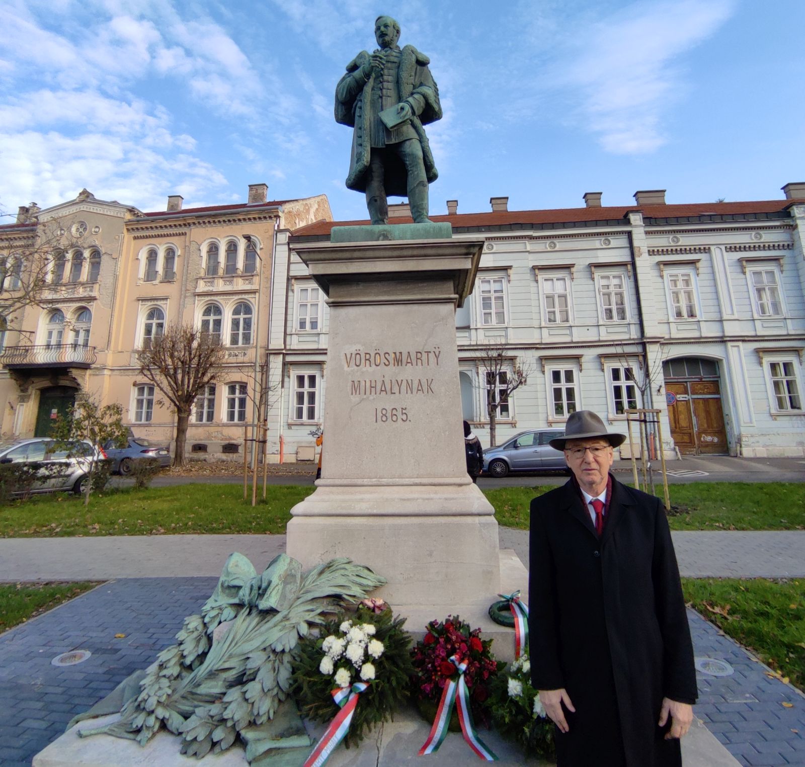 Megemlékezések Vörösmarty Mihály születésének 222. évfordulóján