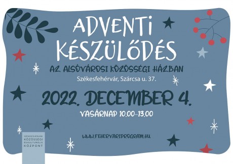 Adventi készülődés az Alsóvárosban a Sóstó Vadvédelmi Központban