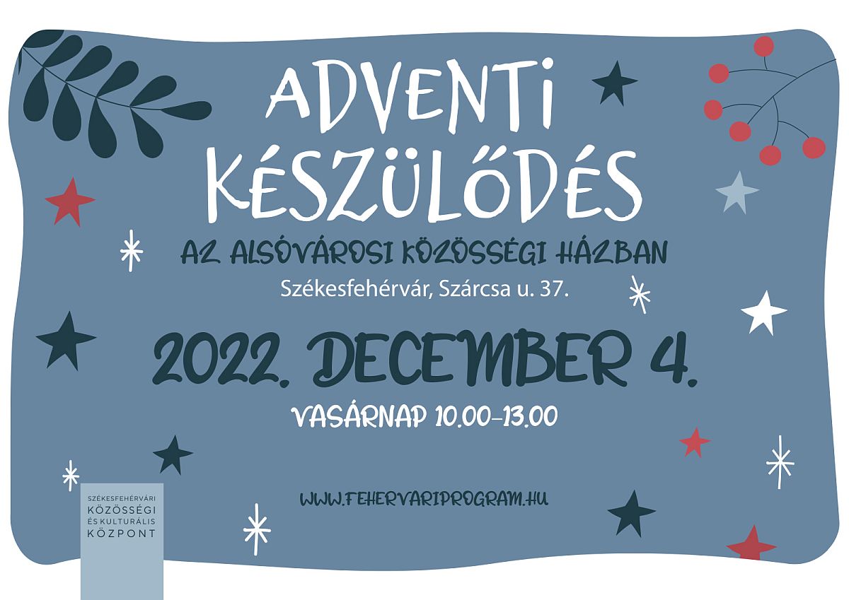 Adventi készülődés az Alsóvárosban a Sóstó Vadvédelmi Központban