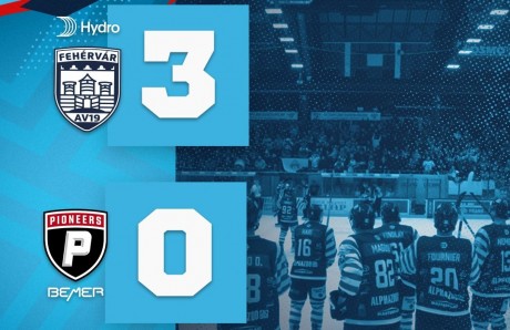Hajrában győzött a Hydro Fehérvár AV19 a Pioneers Vorarlberg ellen