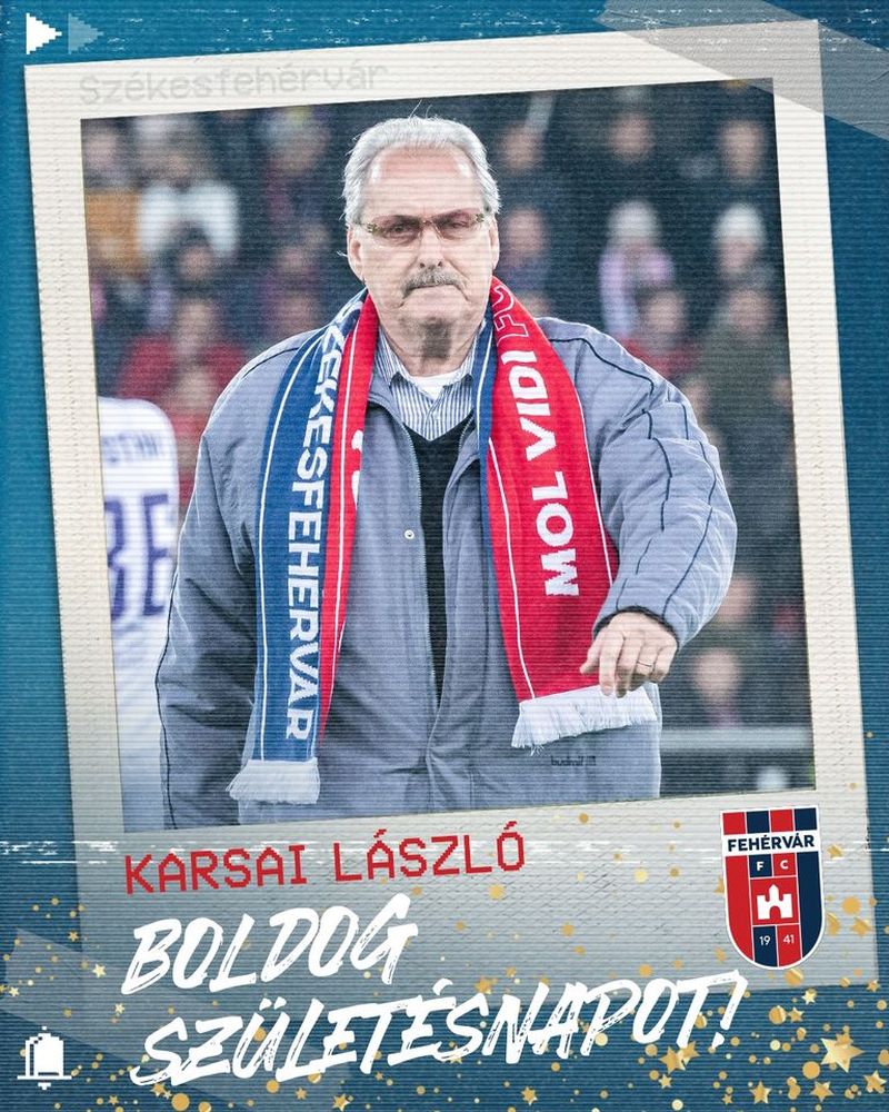 Karsai László hétfőn 75 éves lett, Isten éltesse még sokáig!
