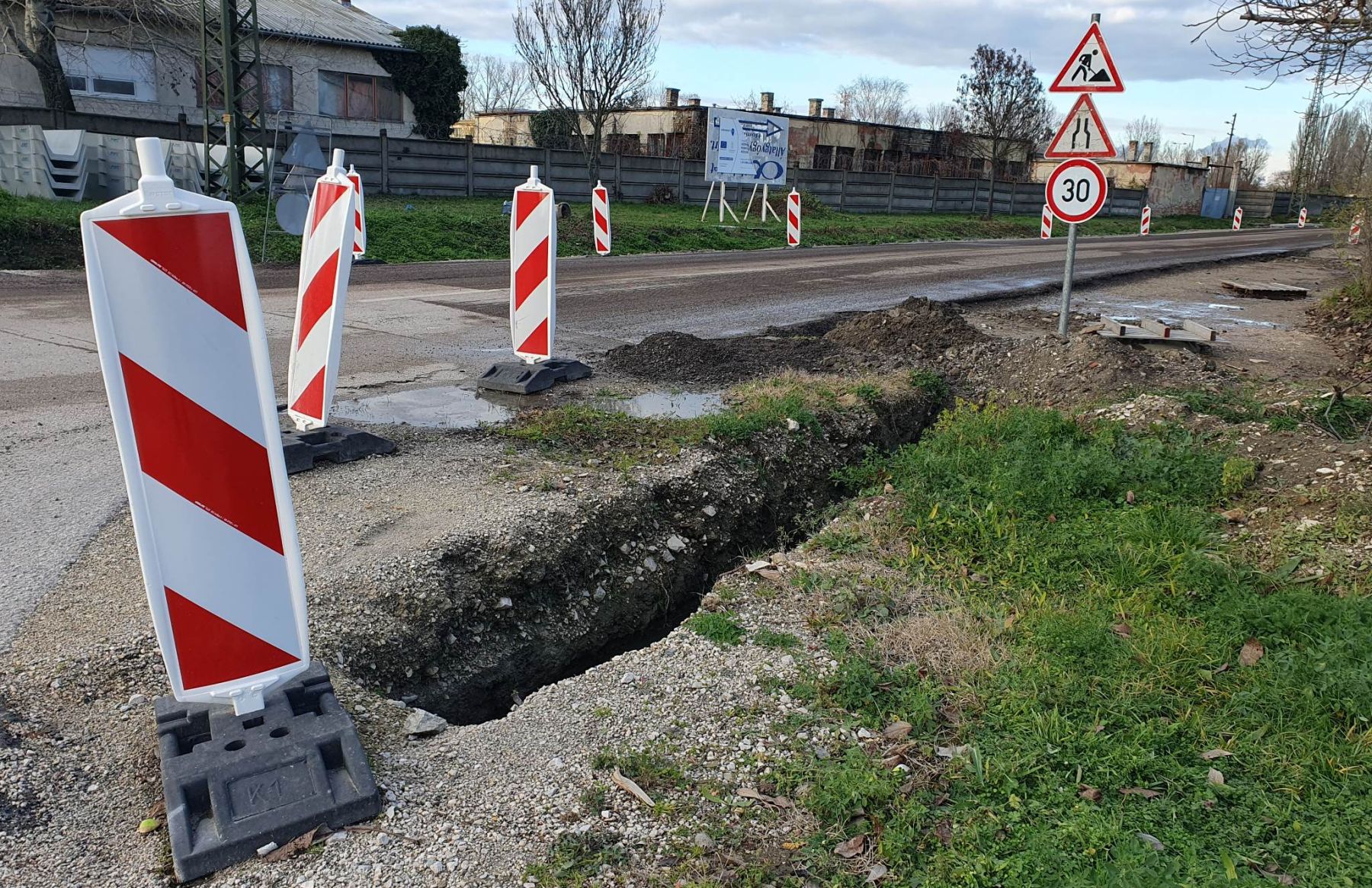 Szerdán, csütörtökön és pénteken lezárják a Kiskút útja egy szakaszát