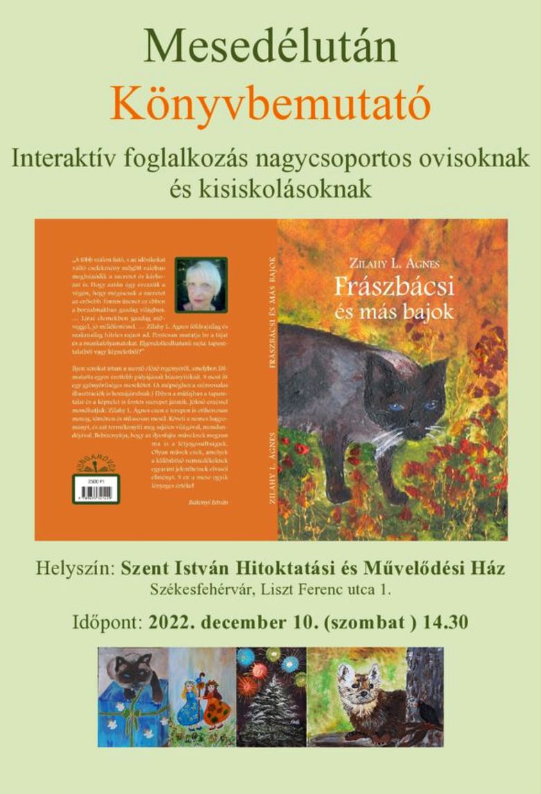 Interaktív mesedélután szombaton a Szent István Művelődési Házban