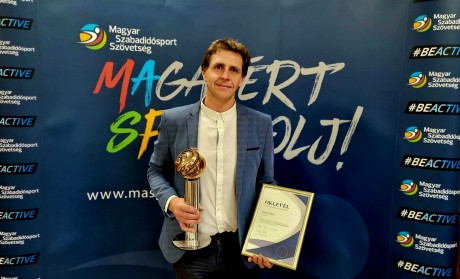 Lakosság Sportjáért – országos elismerésben részesült kollégánk