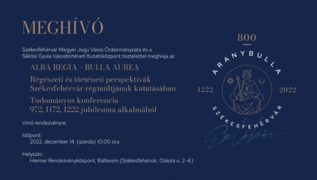 Régészeti és történeti perspektívák Székesfehérvár régmúltjának kutatásában