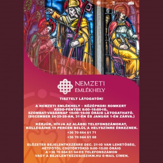 Ünnepi nyitvatartással várja a látogatóit a Szent István Király Múzeum