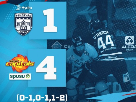 Osztrák jégkorongliga - nem sikerült a győzelem a Vienna Capitals ellen