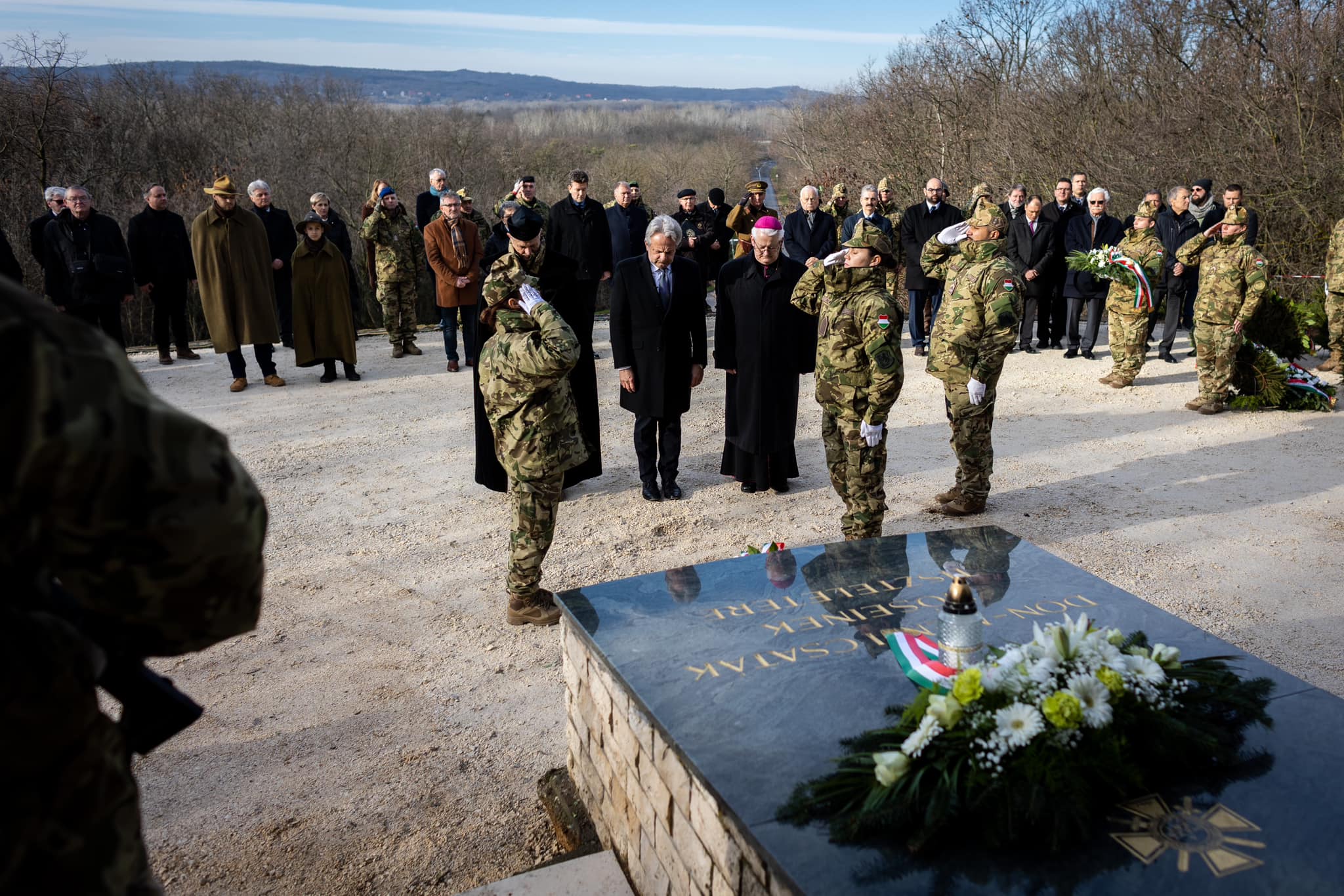 A magyar honvédség doni tragédiájára, a katonák helytállására emlékeztek Pákozdon