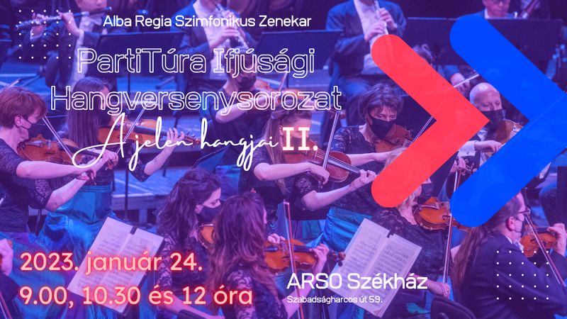 A PartiTúra sorozat harmadik koncertjét rendezik az ARSO székházban