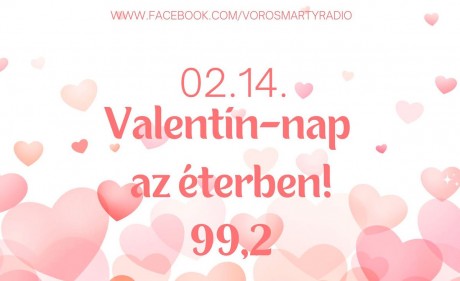 Valentin-nap nyereményekkel a Vörösmarty Rádióban
