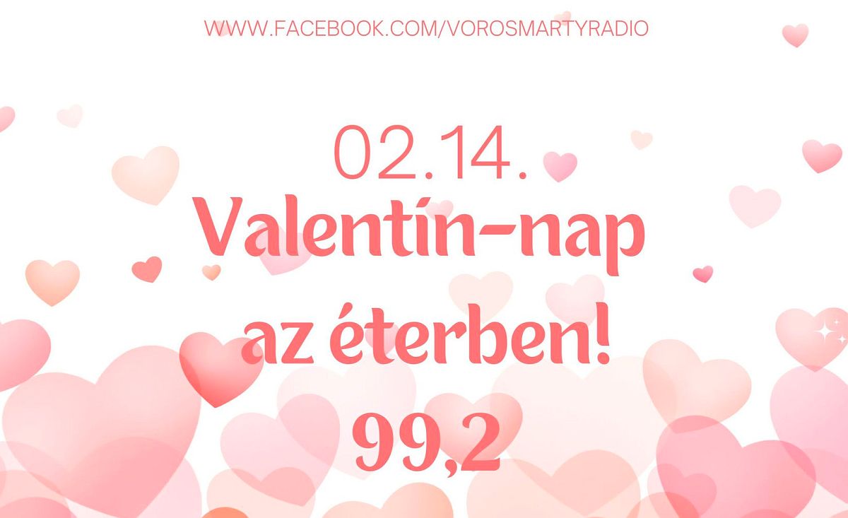 Valentin-nap nyereményekkel a Vörösmarty Rádióban