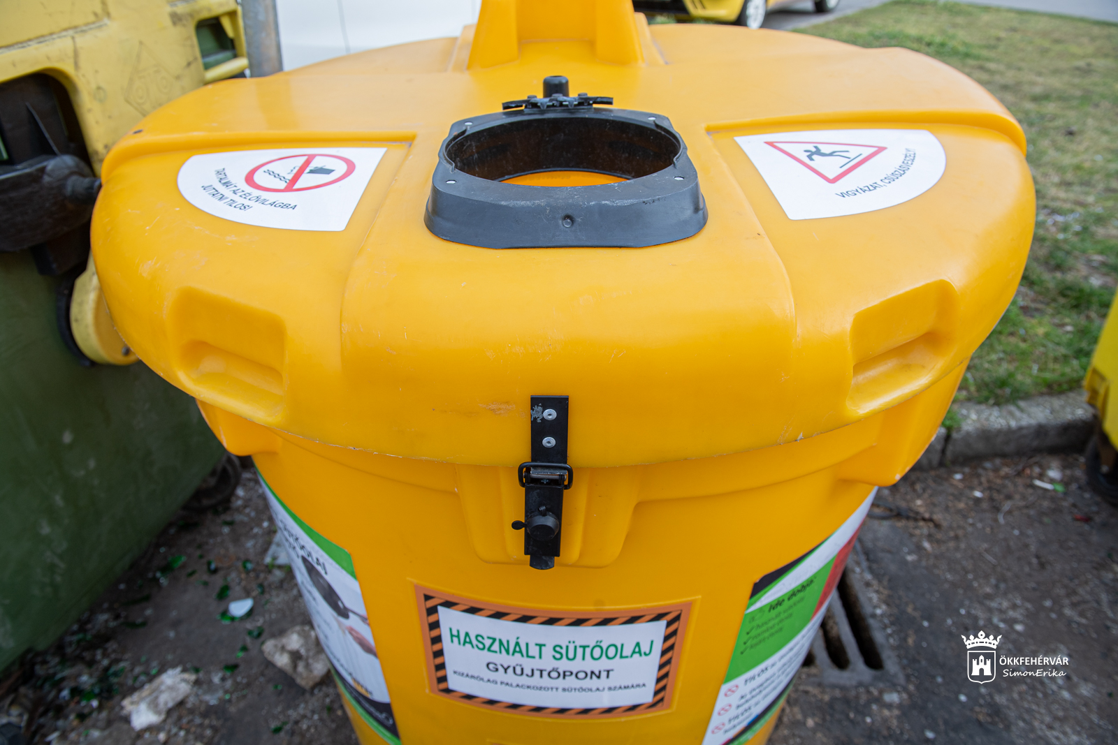 Közel 30 ezer liter használt sütőolajat gyűjtöttek eddig a DEPÓNIA fehérvári gyűjtőpontjain