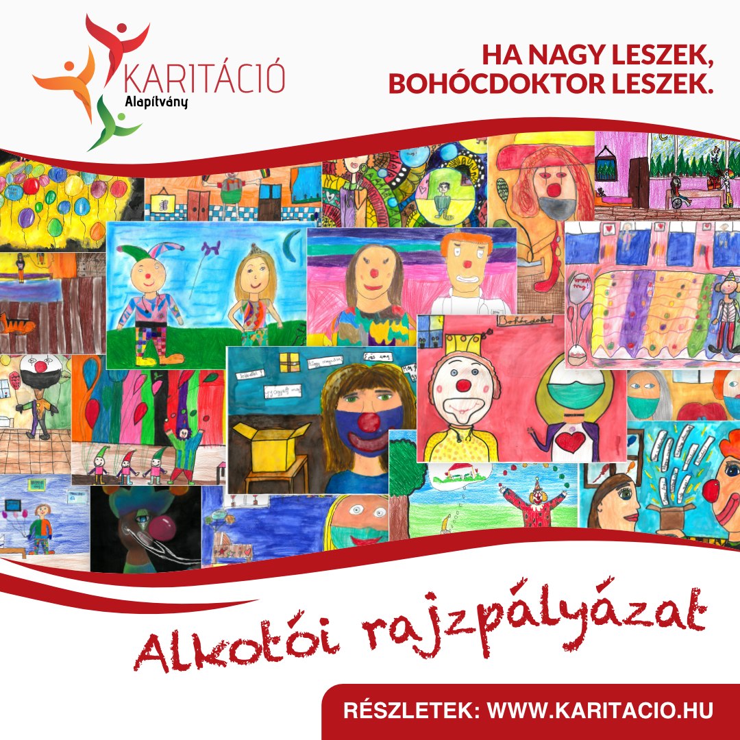 Ha nagy leszek, bohócdoktor leszek! – indul a több százezer forint összdíjazású rajzpályázat