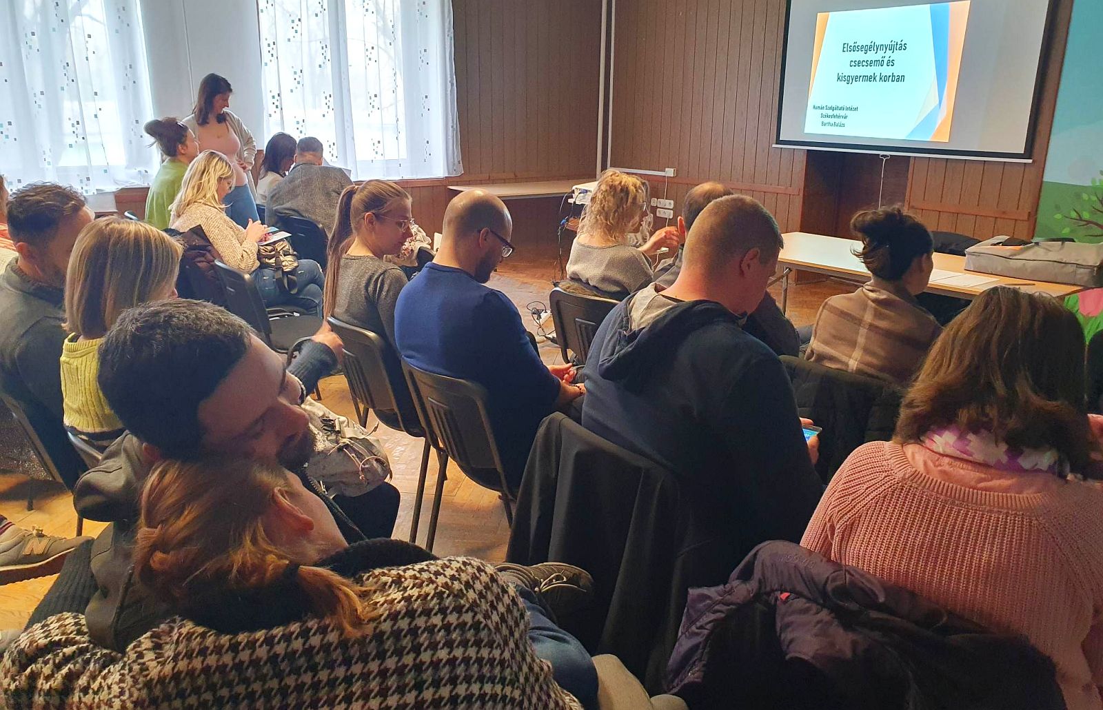 Gyermekkori balesetek megelőzéséről volt szó a Gárdonyi Művelődési Házban