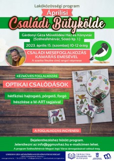 Mese és kézműves foglalkozás - Családi bütykölde Maroshegyen