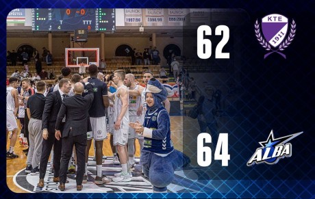 Két ponttal nyert az Arconic-Alba Fehérvár Kecskeméten - folytatás kedden